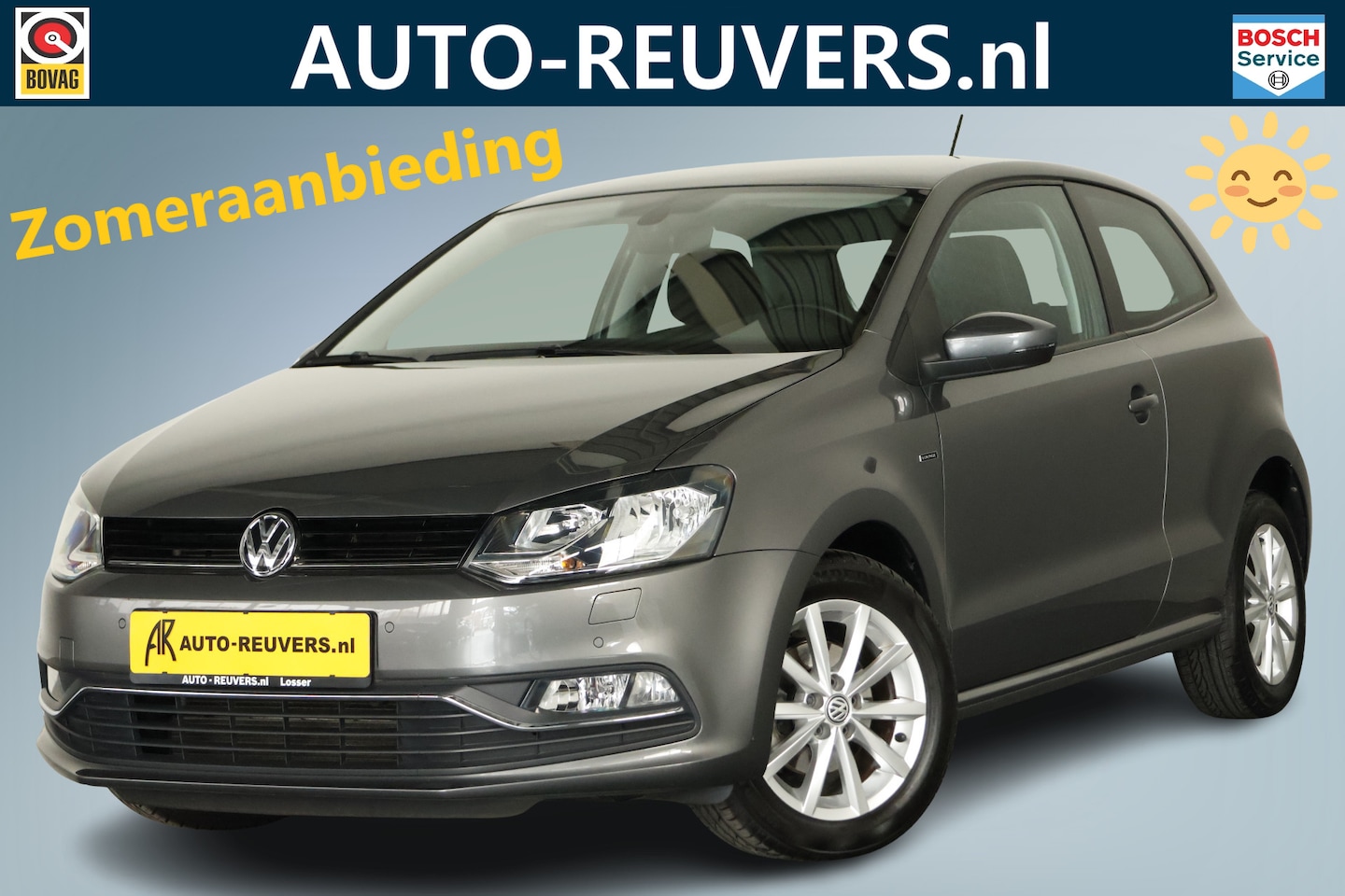 Volkswagen Polo - 1.2 TSI Lounge / DSG / Cruisecontrol / Clima - AutoWereld.nl