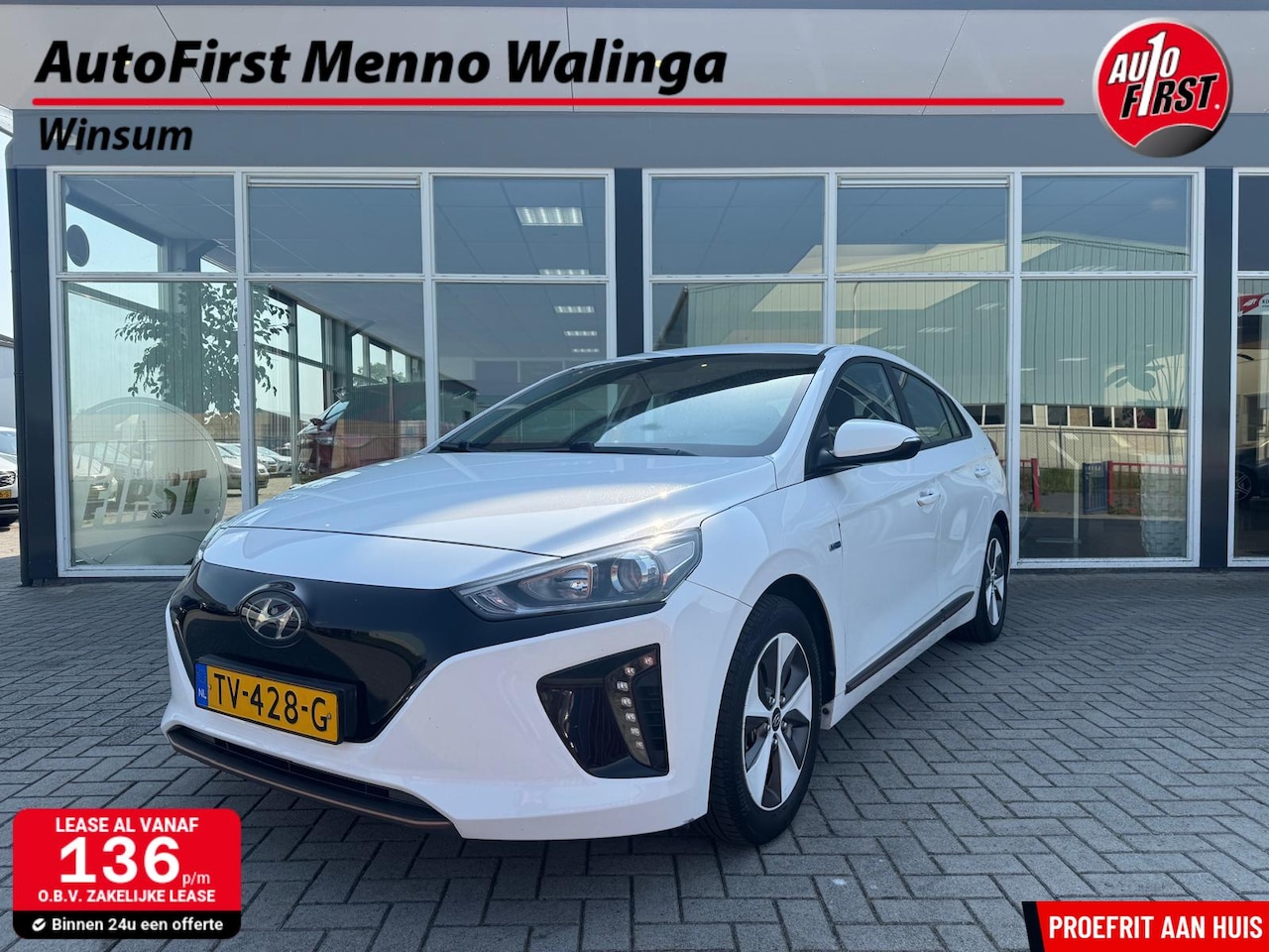 Hyundai IONIQ - Comfort EV|Camera|Navi|Cruise adaptief| - AutoWereld.nl