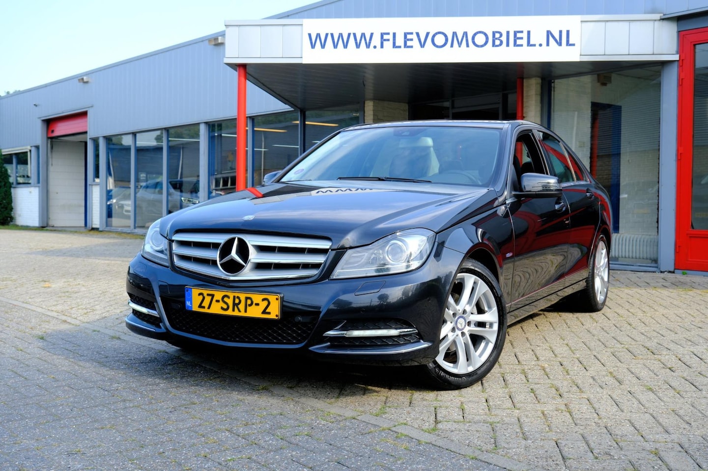 Mercedes-Benz C-klasse - 180 Business Class Avantgarde Aut. Half leder|Clima|Navi|Cruise - AutoWereld.nl