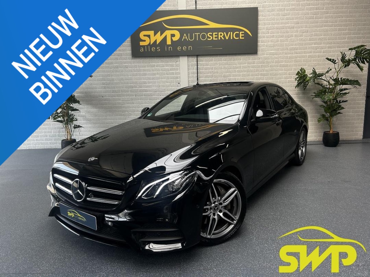 Mercedes-Benz E-klasse - 200 Business Solution AMG | Navi | Schuifdak | Widescreen - AutoWereld.nl