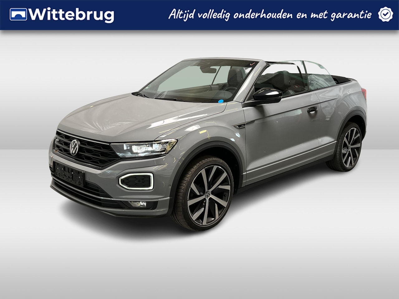 Volkswagen T-Roc Cabrio - 1.5 TSI R-Line / AUTOMAAT/ LEER/ BEATS/ ADAPT. CRUISE/ DIGITAL DASH/ PARK. SENSOREN + CAME - AutoWereld.nl