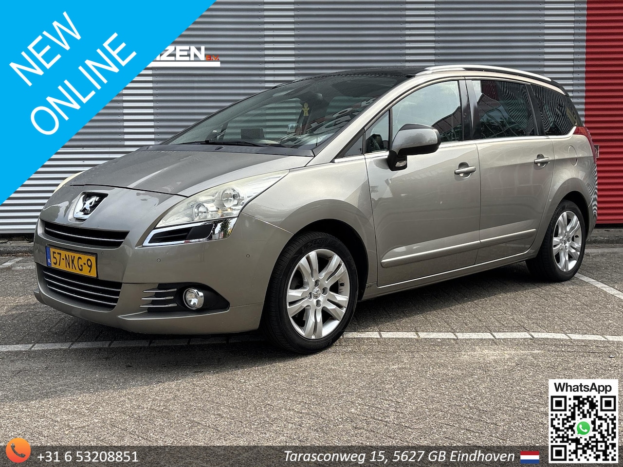 Peugeot 5008 - 1.6 THP Blue Lease Executive 7 Persoons | Pano | Cruise | Climate | Navi | PDC | APK 03-20 - AutoWereld.nl