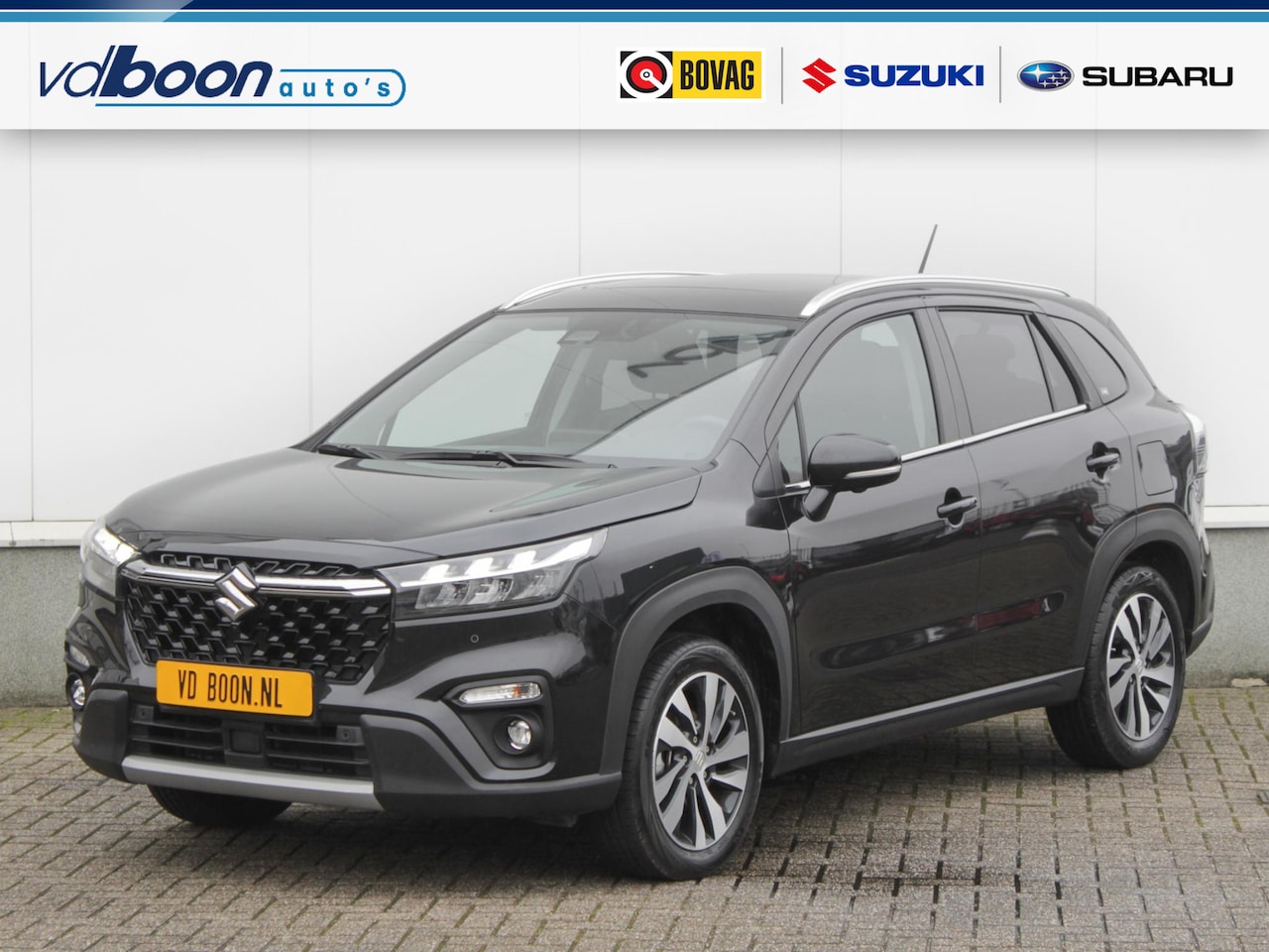 Suzuki S-Cross - 1.4 Boosterjet Style Smart Hybrid Automaat | Navi | Leder | Adap. Cruise | Lm-Velgen - AutoWereld.nl