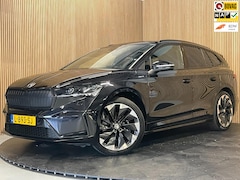 Skoda Enyaq iV - 60 SPORTLINE|SOH 90%|BLACK ED.|KUIPSTOEL|CARPLAY|CAMERA|ACC|STUURVERW.|INCL.BTW|NL-AUTO|1e