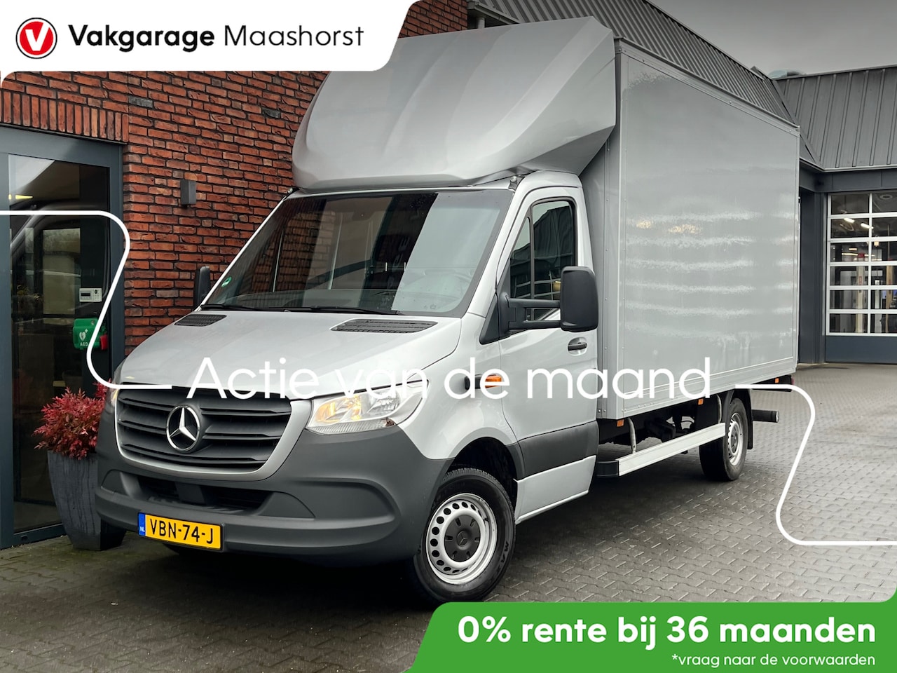 Mercedes-Benz Sprinter - 314 2.2 CDI L3 EURO VI-D Bakwagen 420x208x206 Laadklep/Navi/Airco/Cruise/AppConnect - AutoWereld.nl