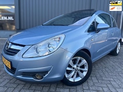Opel Corsa - 1.2 16V 3D 2007 Panoramadak/Stuur+Stoel Verwrmng