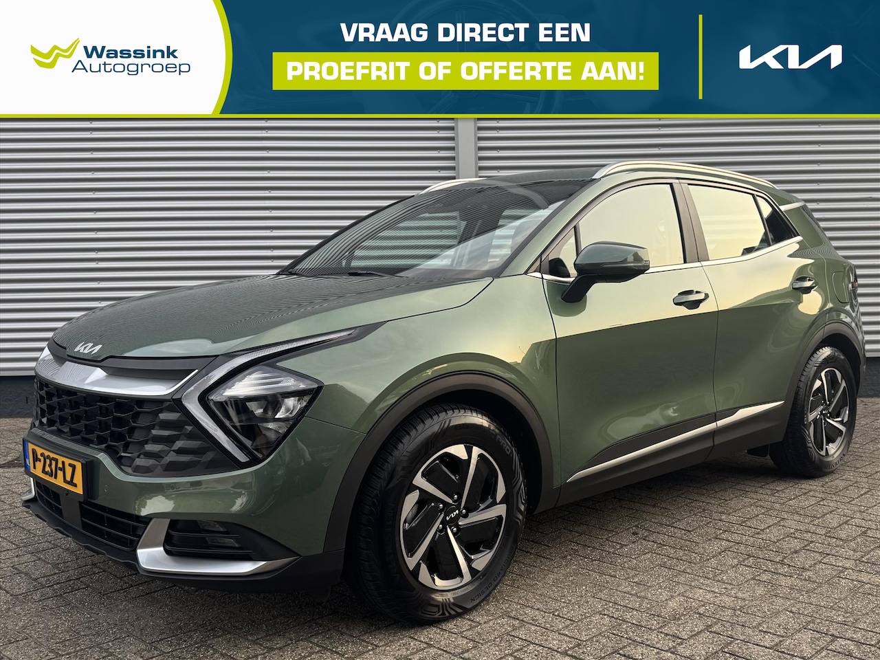 Kia Sportage - 1.6 T-GDi 150pk MHEV DynamicLine | Trekhaak | Navigatie | Climate Control | - AutoWereld.nl