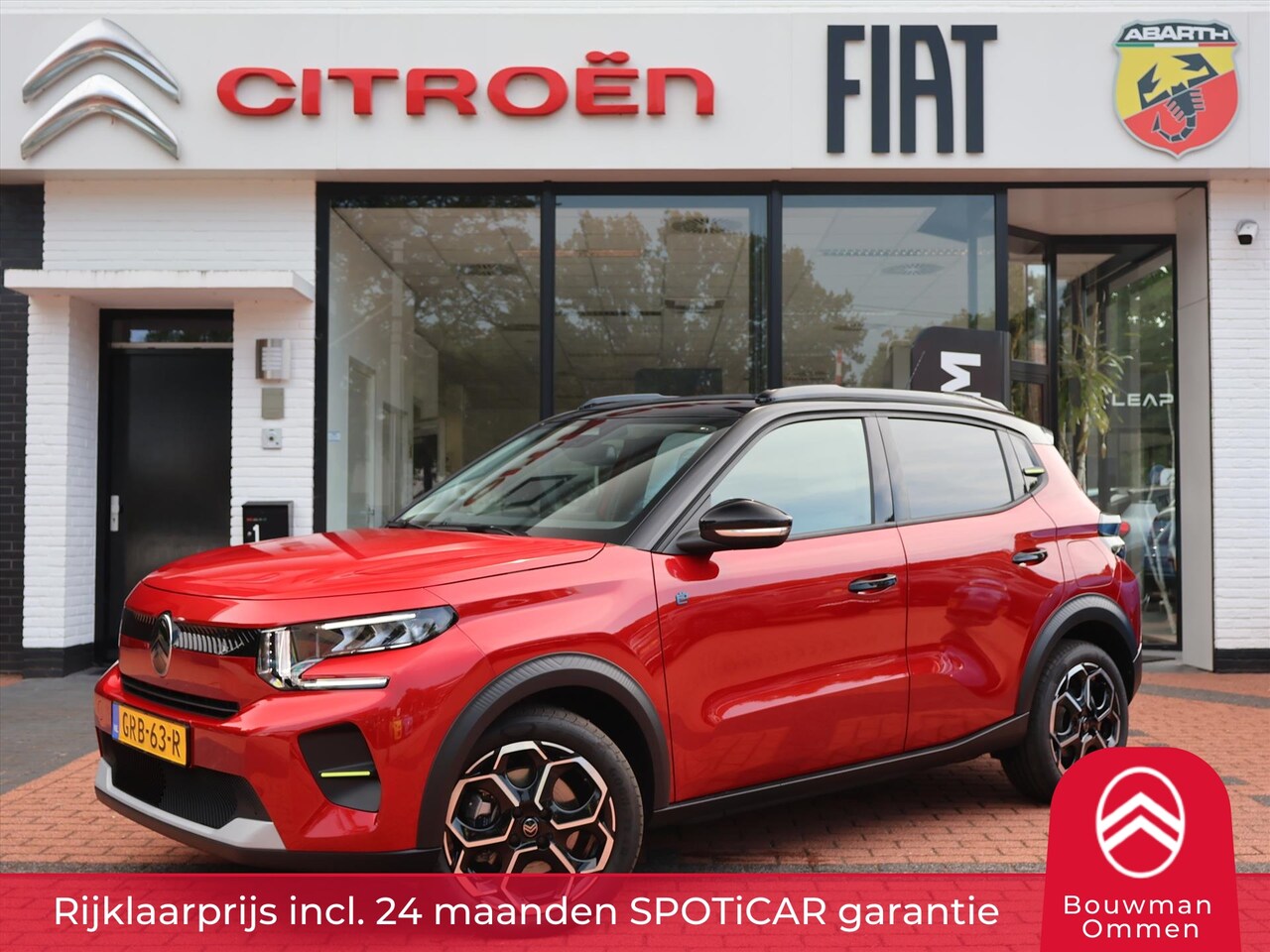 Citroën ë-C3 - EV 44kWh 113PK Automaat Max, Rijklaarprijs | Navigatie | Camera | 17 inch Lichtmetalen wie - AutoWereld.nl