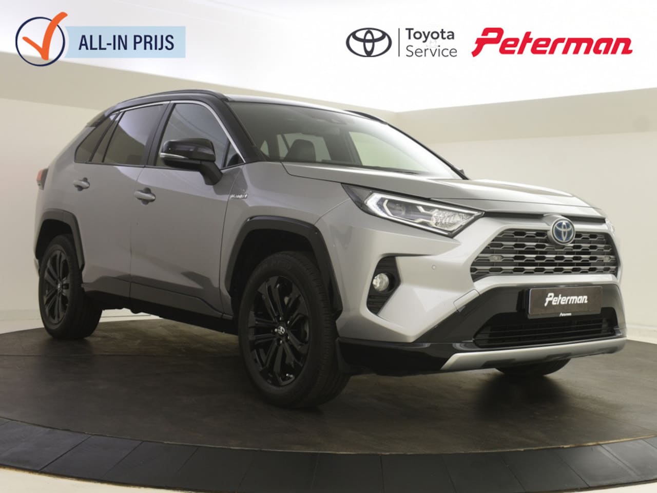Toyota RAV4 - 2.5 Hybrid AWD Bi-Tone | Panoramadak | Stoelverwarming | PDC V+A - AutoWereld.nl