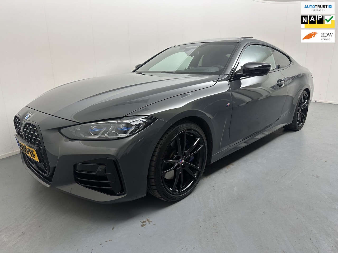 BMW 4-serie Coupé - M440i High Executive # M-Sport # Leder # Navi # Virtual Cockpit # - AutoWereld.nl