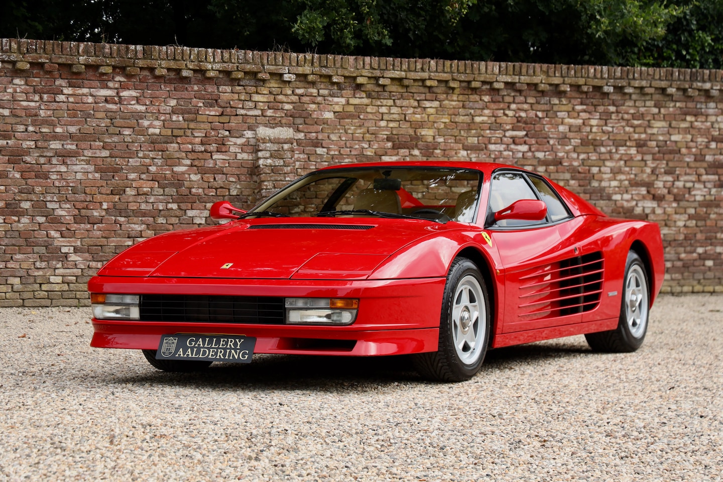 Ferrari Testarossa - Monodado "29.621 kms" Newly delivered in Germany and exported to Switzerland, A part of a - AutoWereld.nl