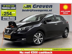 Nissan LEAF - Acenta 40 kWh 150PK Camera Carplay LED Clima Cruise 16''LMV Stoel/Stuurverwarming