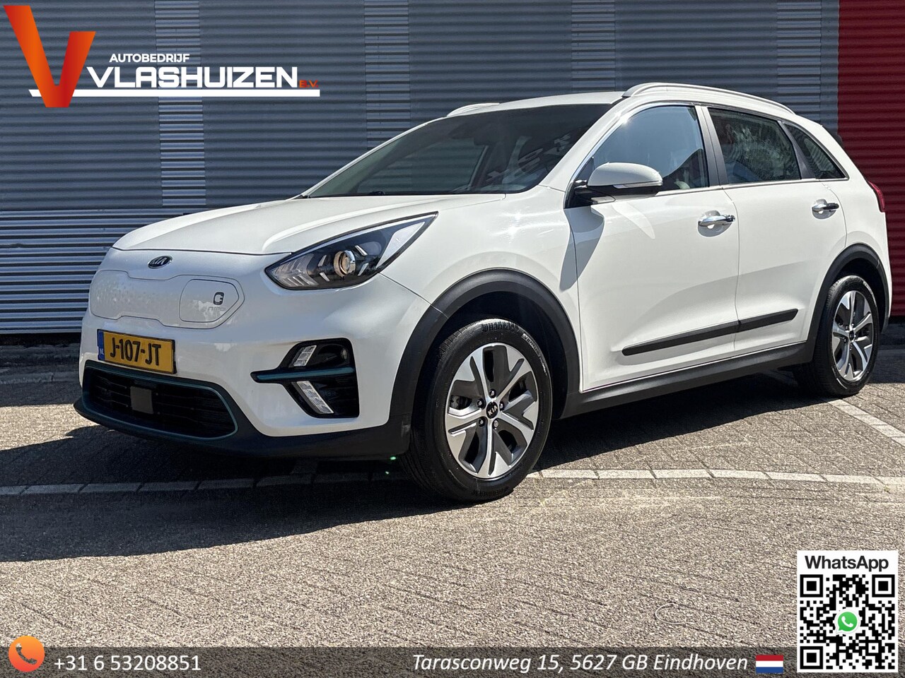 Kia e-Niro - DynamicLine 64 kWh | € 13.650,- NETTO! | Leder | Climate | Cruise | Navi | Camera | Stoelv - AutoWereld.nl