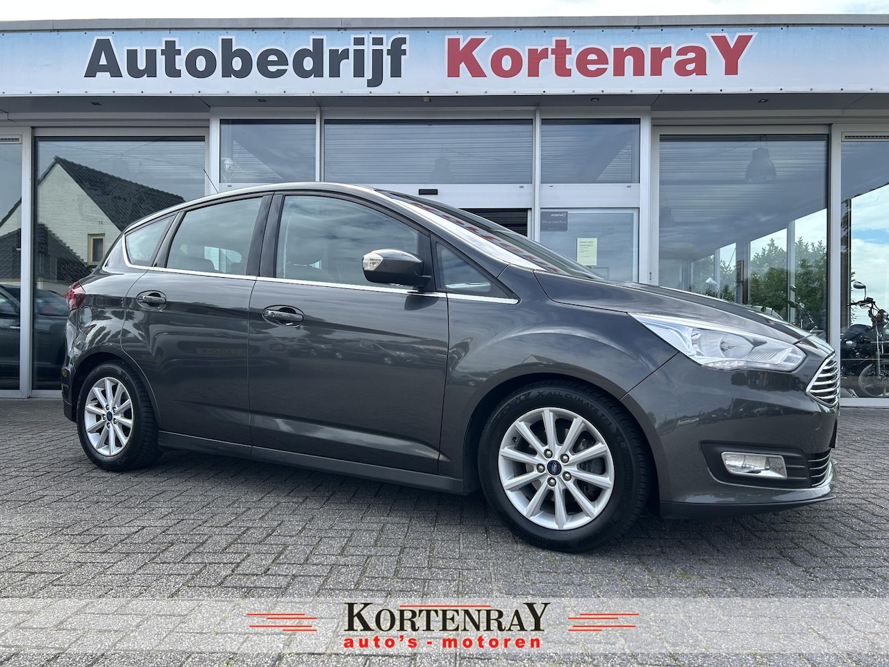 Ford C-Max - 1.0 Titanium navi/pdc/airco/panorama dak/cruise control/top conditie - AutoWereld.nl