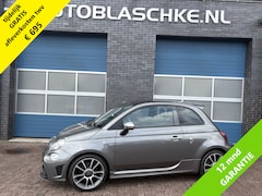 Fiat 500 Abarth - 1.4 T-Jet Turismo, elektrische schuif/panodak truffelbruin leder