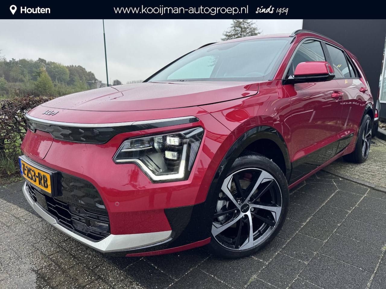 Kia Niro EV - DynamicPlusLine 64.8 kWh | KM-Stand kan oplopen | Unieke velgen | Zwarte logo's | Schuif/K - AutoWereld.nl