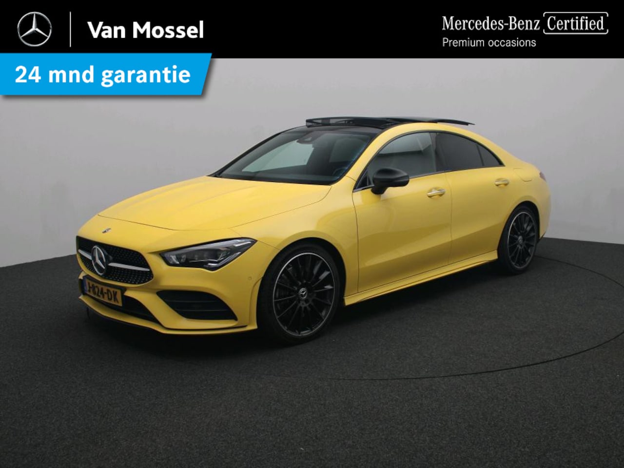 Mercedes-Benz CLA-Klasse - 250 Premium Plus Panoramadak / Memory Seats / Parkeercamera / Trekhaak / 19'' Multispaak - AutoWereld.nl