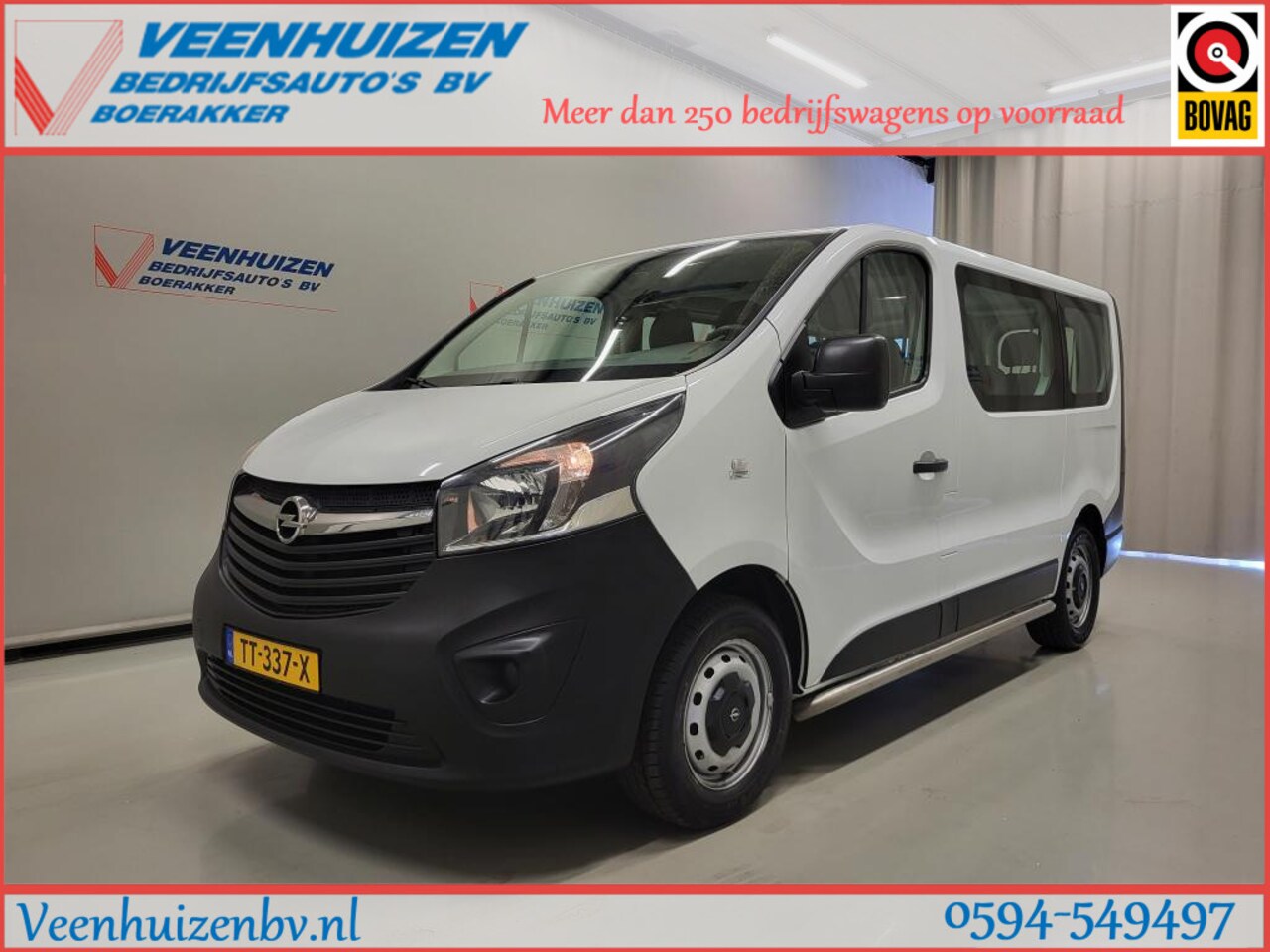 Opel Vivaro Combi - 1.6CDTI 9-Personenbus - Excl. BTW / BPM vrij Euro 6! - AutoWereld.nl