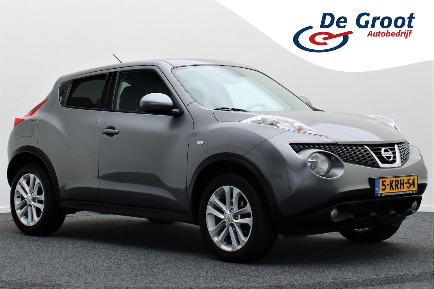 Nissan Juke - 1.6 Acenta Climate, Cruise, AUX/USB, Bluetooth, Getint Glas, 17'' - AutoWereld.nl