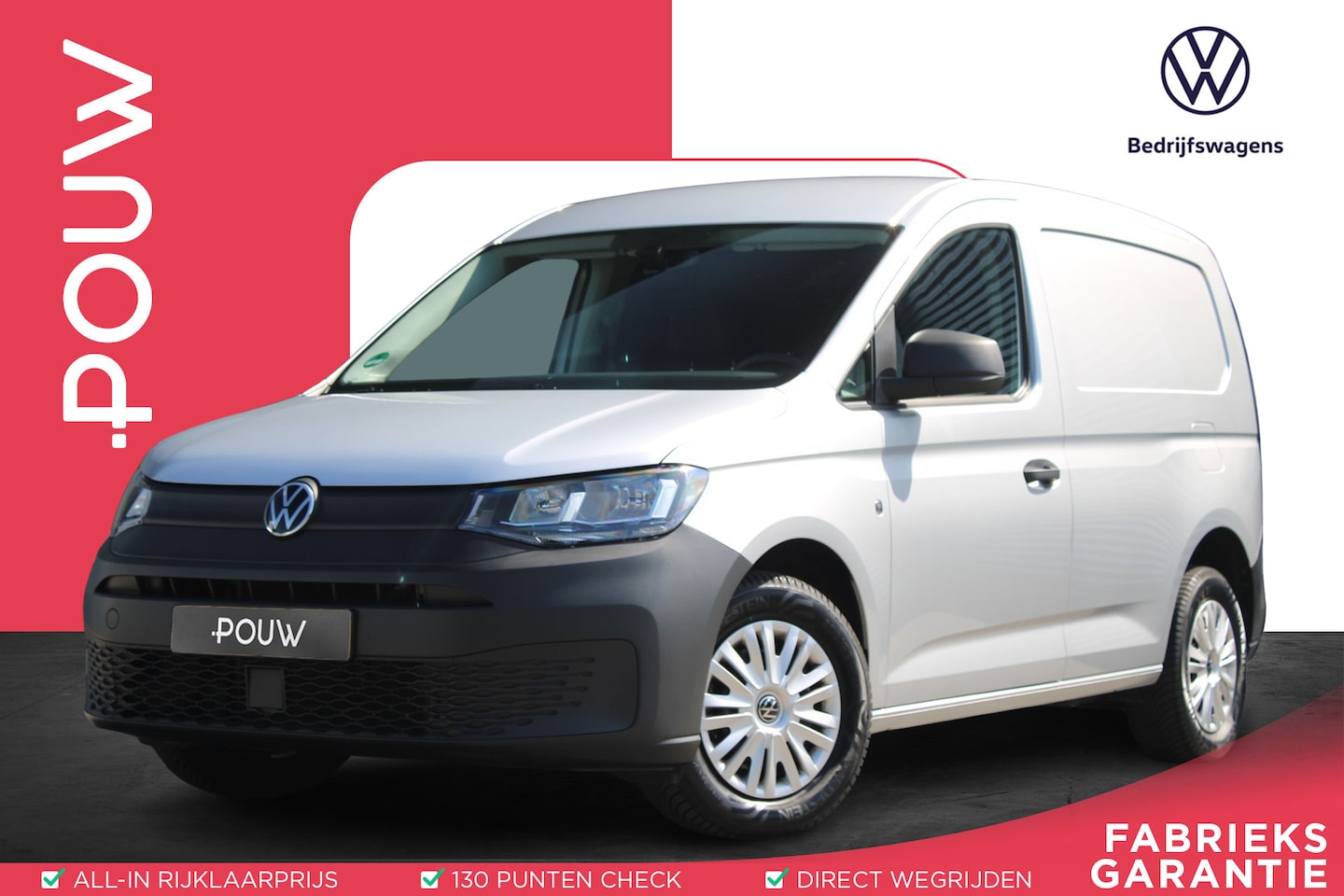 Volkswagen Caddy Cargo - 2.0 TDI 75pk Comfort | Apple Carplay/Android Auto | Airco | Cruise control - AutoWereld.nl