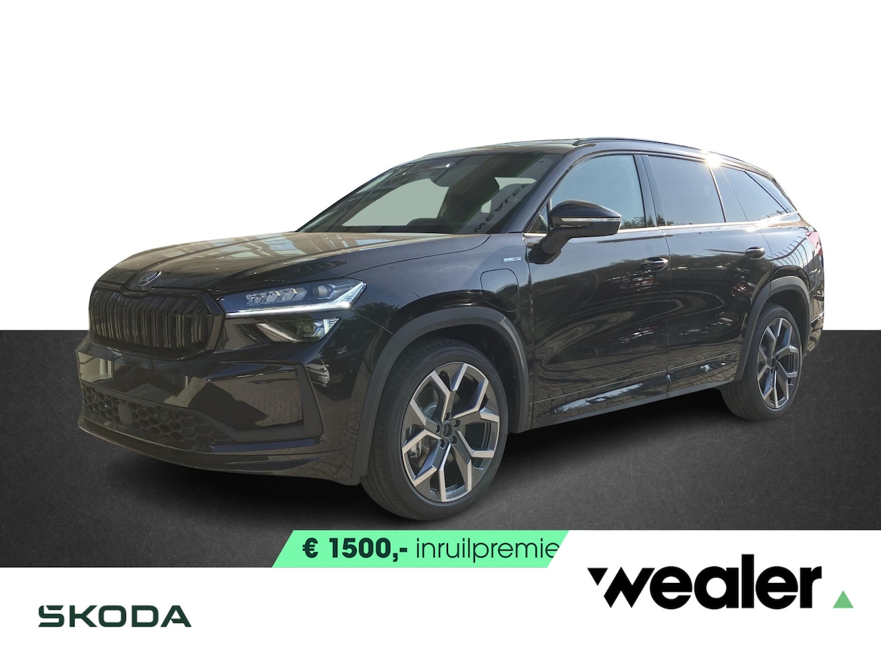 Skoda Kodiaq - Sportline Business 1.5 TSI PHEV 150 kW | 20" Lichtmetalen velgen | Wegklapbare Trekhaak | - AutoWereld.nl