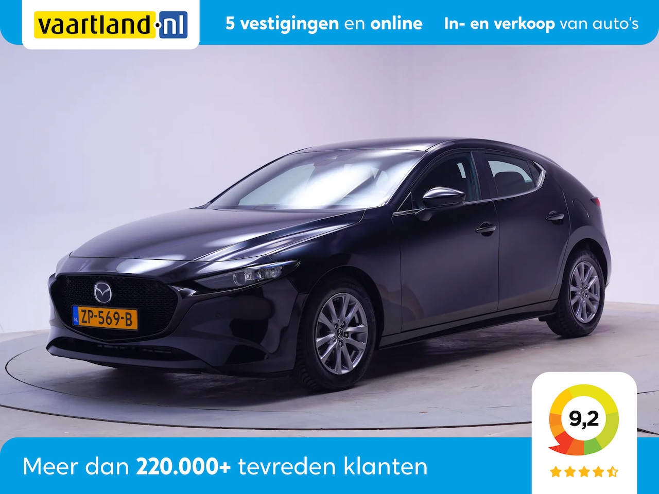 Mazda 3 - 2.0 e-SkyActiv-G M Hybrid Comfort Bose 5-drs [ LED Navi Adapt.cruise ] - AutoWereld.nl