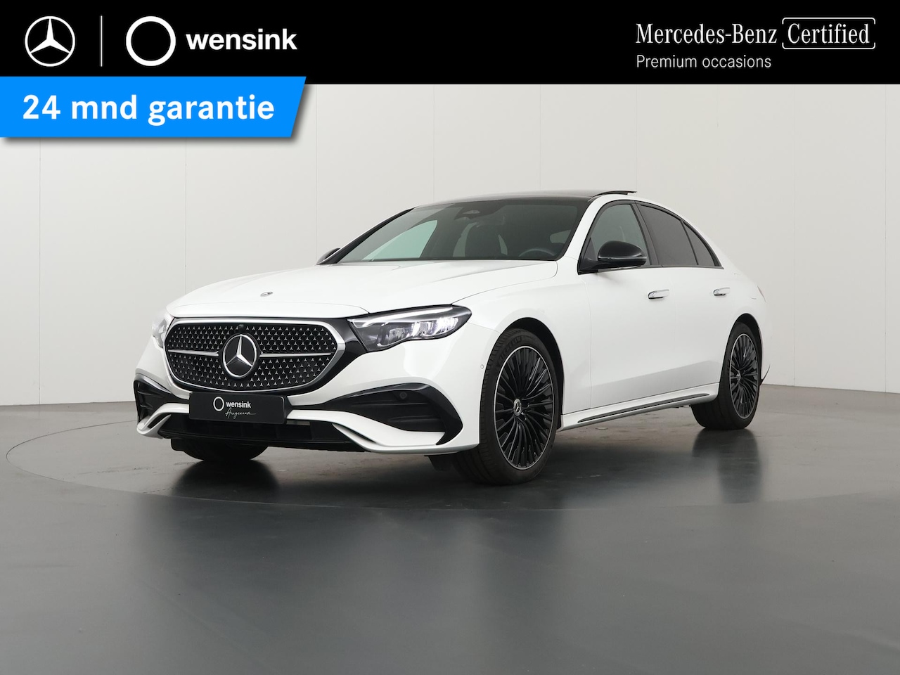 Mercedes-Benz E-klasse - 300 e AMG Line | AMG | Panoramadak | Winter pakket | Night pakket | 20 inch | - AutoWereld.nl
