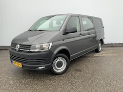 Volkswagen Transporter - 2.0 TDI L2H1 DC Comfortline Plus Dub Cab Cruise 5 Zits Euro 6