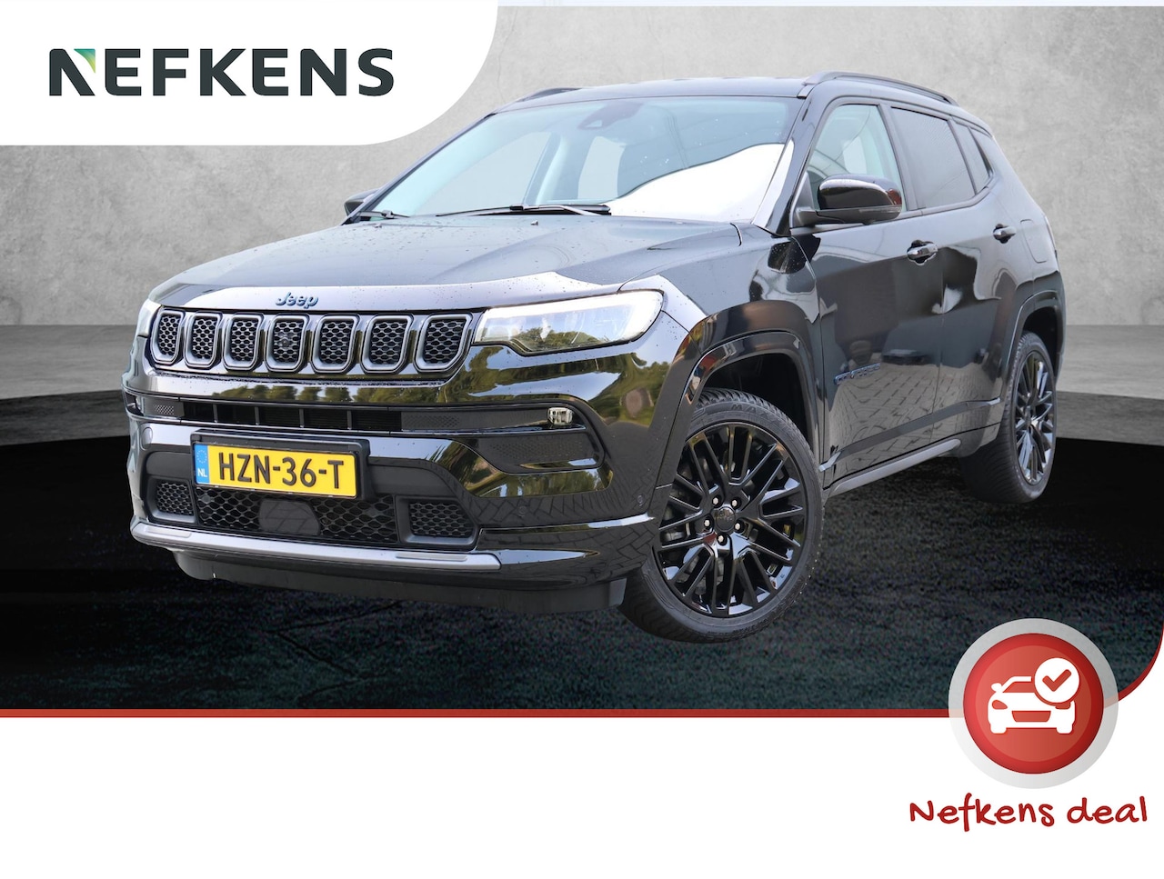 Jeep Compass - 4xe 240 Plug-in Hybrid Electric S | Elektrisch verstelbaar bestuurdersstoel | Navigatie | - AutoWereld.nl
