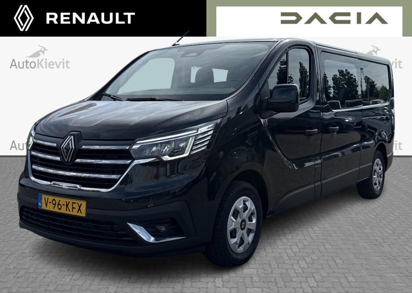 Renault Trafic - 2.0 Blue dCi 110 T30 L2H1 Advance DC - Dubbele Cabine - Zijdeur link + rechts - EASY LINK - AutoWereld.nl