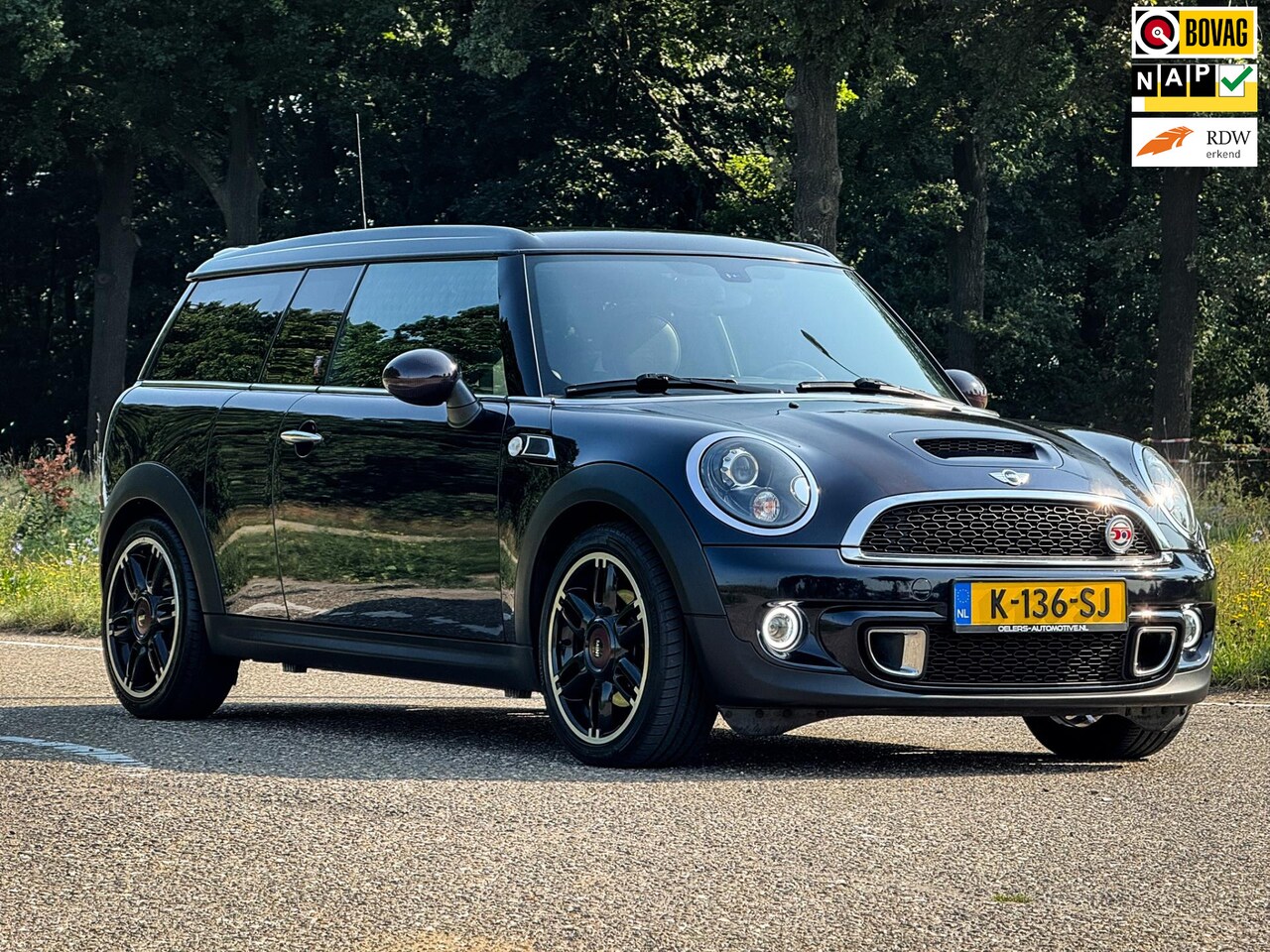 MINI Clubman - 1.6 Cooper S Hampton | Clima | Cruise | Navi | Leder | PDC | Stoelverw. | Metalic | - AutoWereld.nl