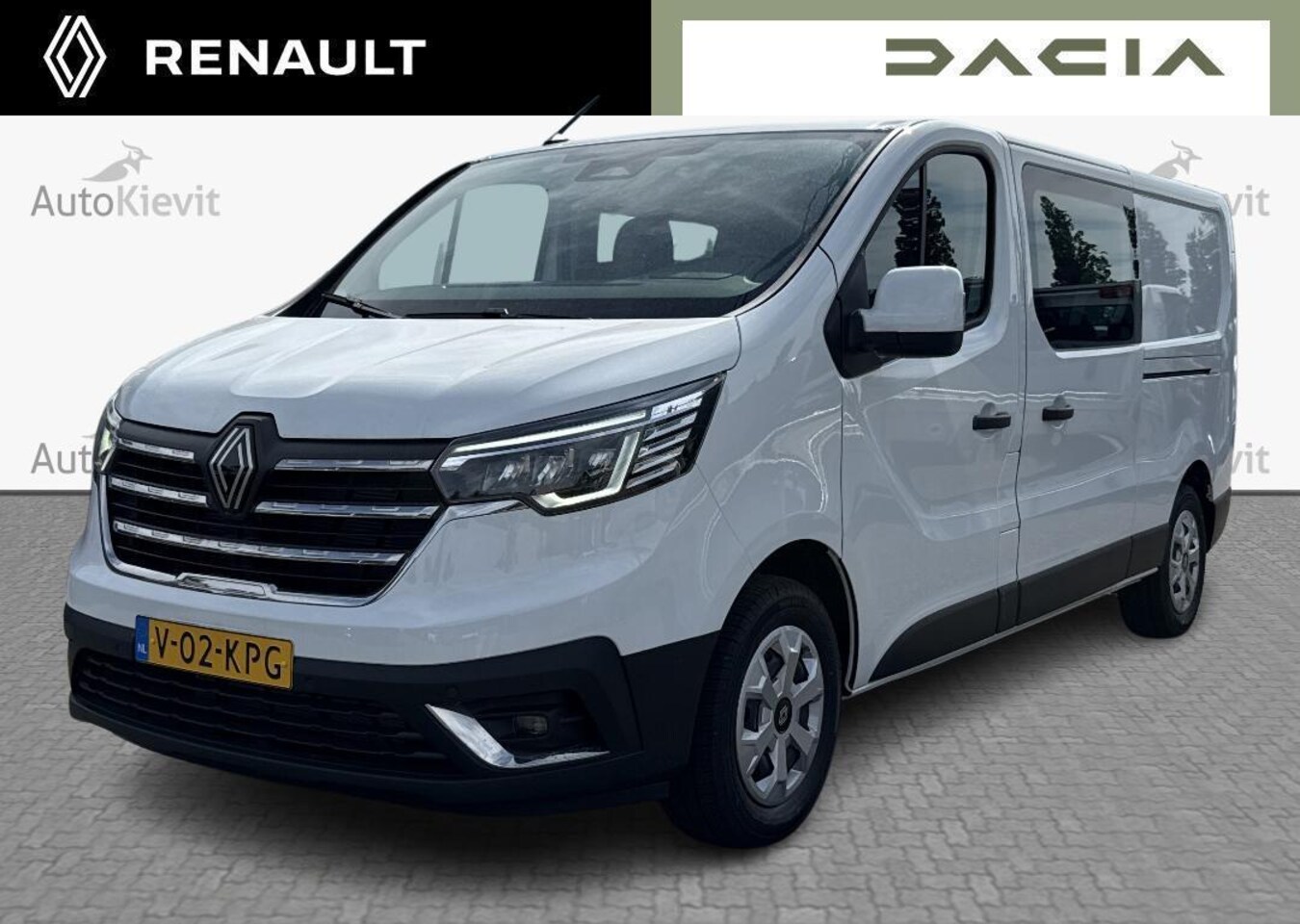 Renault Trafic - 2.0 Blue dCi 150 EDC T30 L2H1 Advance DC - Dubbel Cabine / EASY LINK navi - Additionele pa - AutoWereld.nl