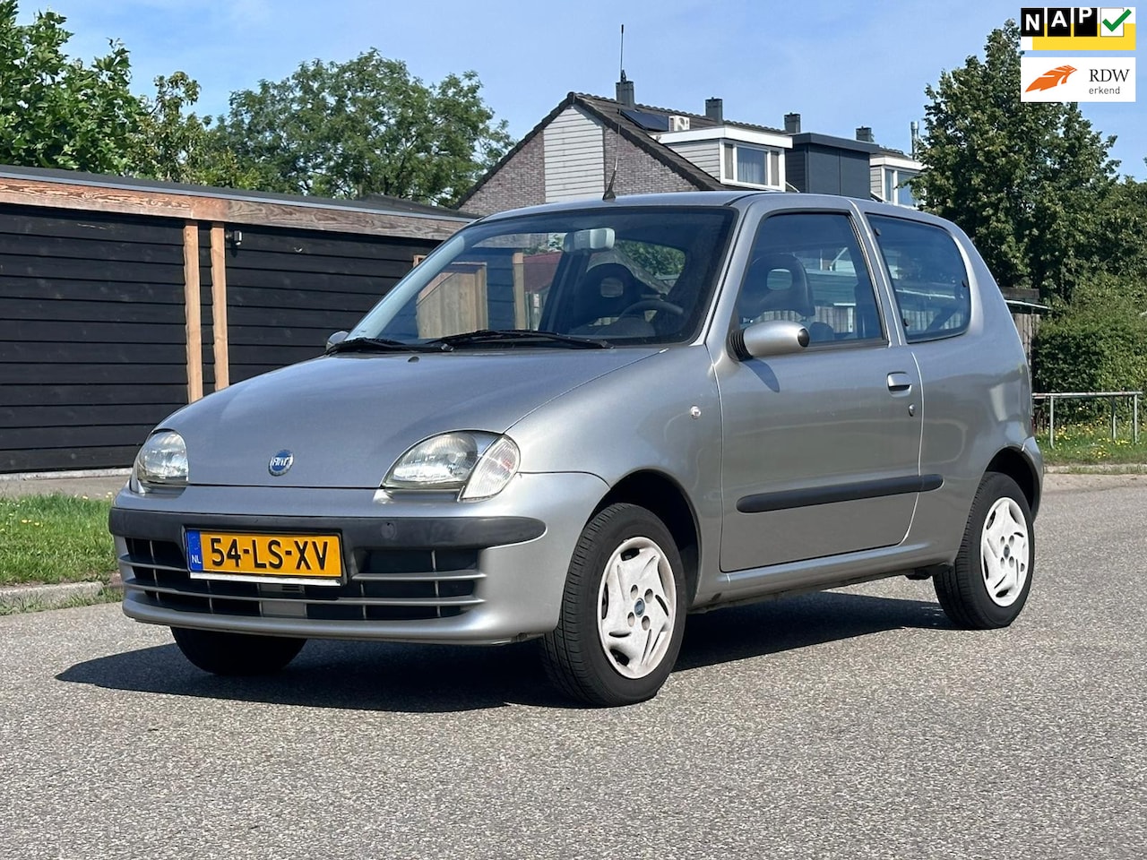 Fiat Seicento - 1.1 Active 1e Eigenaar*Nieuwe APK*NAP*Elektrische ramen*Distributie VV*StuurbekrachtigingG - AutoWereld.nl