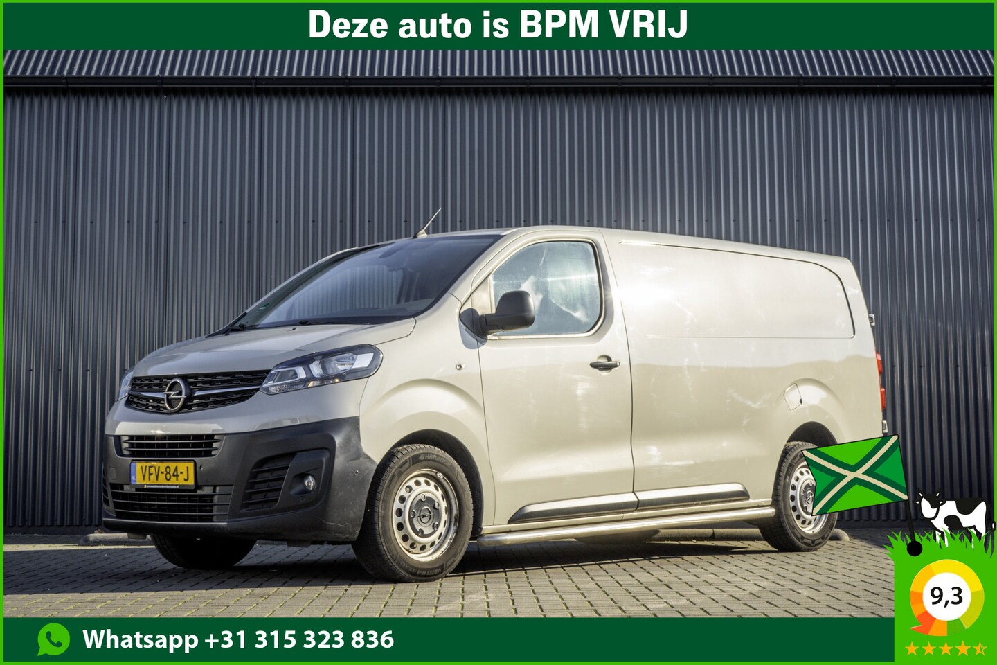 Opel Vivaro - 2.0 CDTI L3H1 | Euro 6 | 123 PK | Metallic lak | Carplay | Cruise | Camera | PDC - AutoWereld.nl