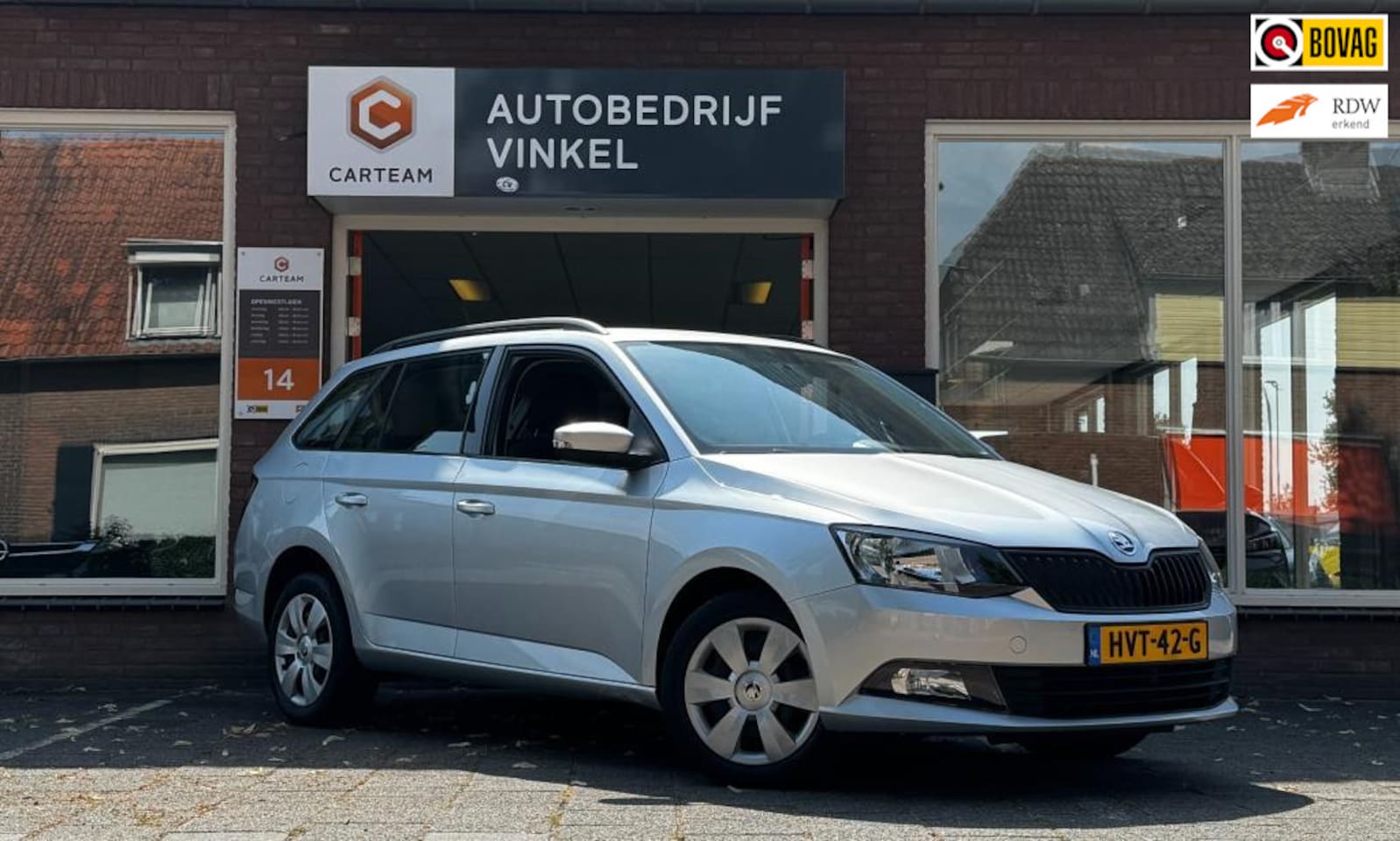 Skoda Fabia Combi - 1.0 MPI Active *Geen AFL. Kosten* Stoelverwarming* PDC achter* - AutoWereld.nl