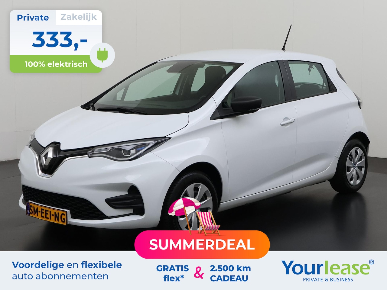 Renault Zoe - R110 Life 52 kWh | All-in 333,- Private Lease | Zondag Open! - AutoWereld.nl