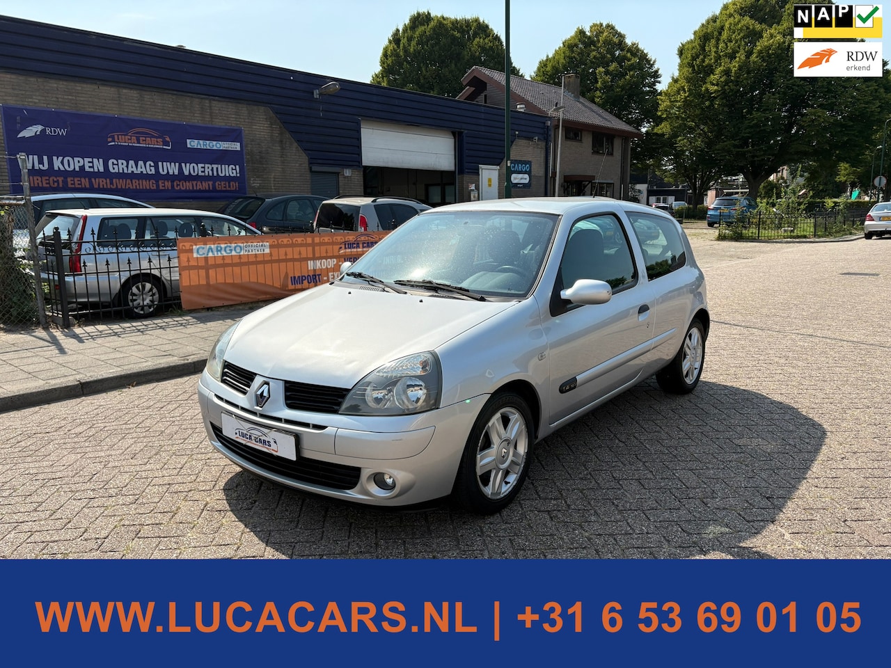 Renault Clio - 1.4-16V Authentique Comfort AIRCO + NIEUWE APK! - AutoWereld.nl