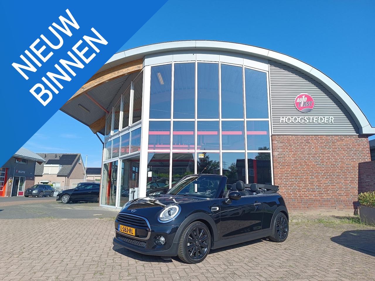 MINI Cabrio - 1.5 Cooper Chili Mini 1.5 Cooper Chili, leer, navi, windscherm - AutoWereld.nl