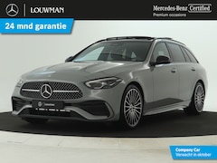 Mercedes-Benz C-klasse Estate - 180 Business Solution AMG | Trekhaak | Nightpakket | Parkeerpakket met 360°-camera | KEYLE