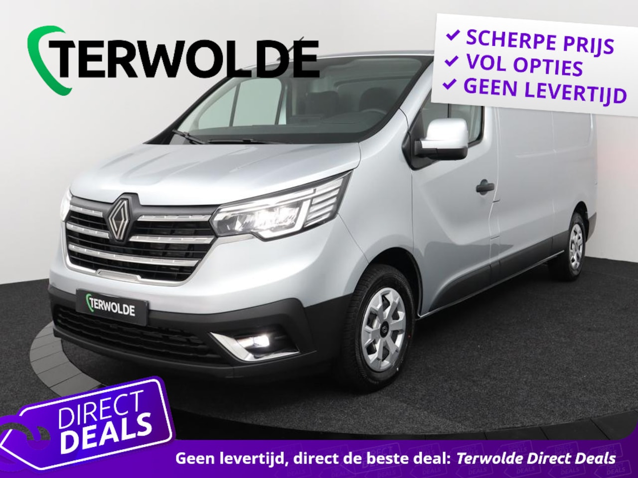 Renault Trafic - 2.0 Blue dCi 130 T30 L2H1 Advance | Achteruitrijcamera | Alarmsysteem | C-Shape LED dagrij - AutoWereld.nl