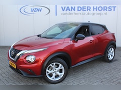 Nissan Juke - 1.0-117pk DIG-T Tekna. Keurig nette, erg luxe en goed onderhouden Juke, van 1e eig. Autm.