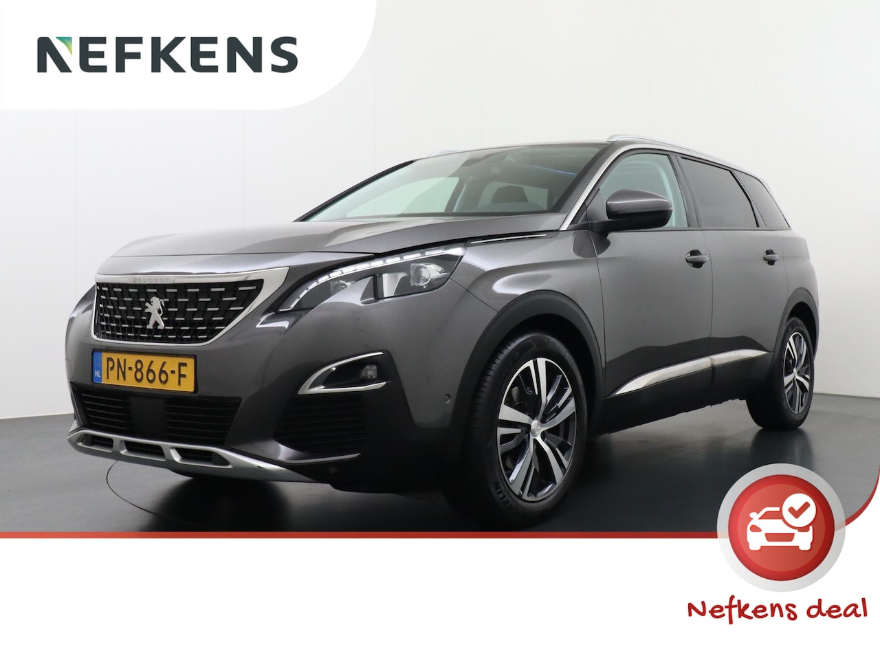 Peugeot 5008 - 1.6 e-THP Blue Lease Premium 165 Automaat | Trekhaak | Navigatie | Elektrische achterklep - AutoWereld.nl