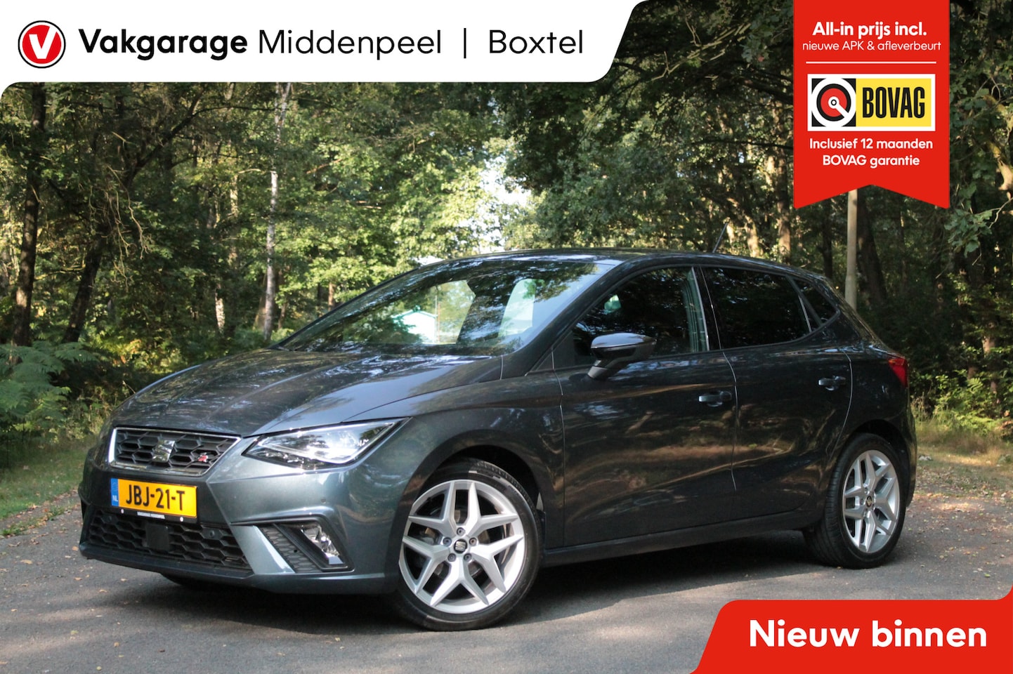 SEAT Ibiza - 1.0 TSI FR Business Intense | Carplay | Camera - AutoWereld.nl