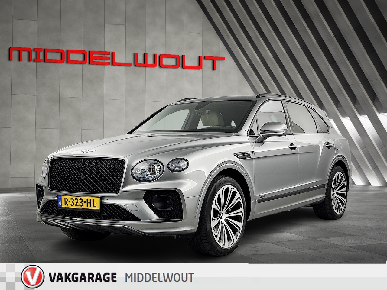 Bentley Bentayga - 3.0 V6 Hybrid/first Ed/Blackline/22"/Pano/Full Options/19.000km - AutoWereld.nl