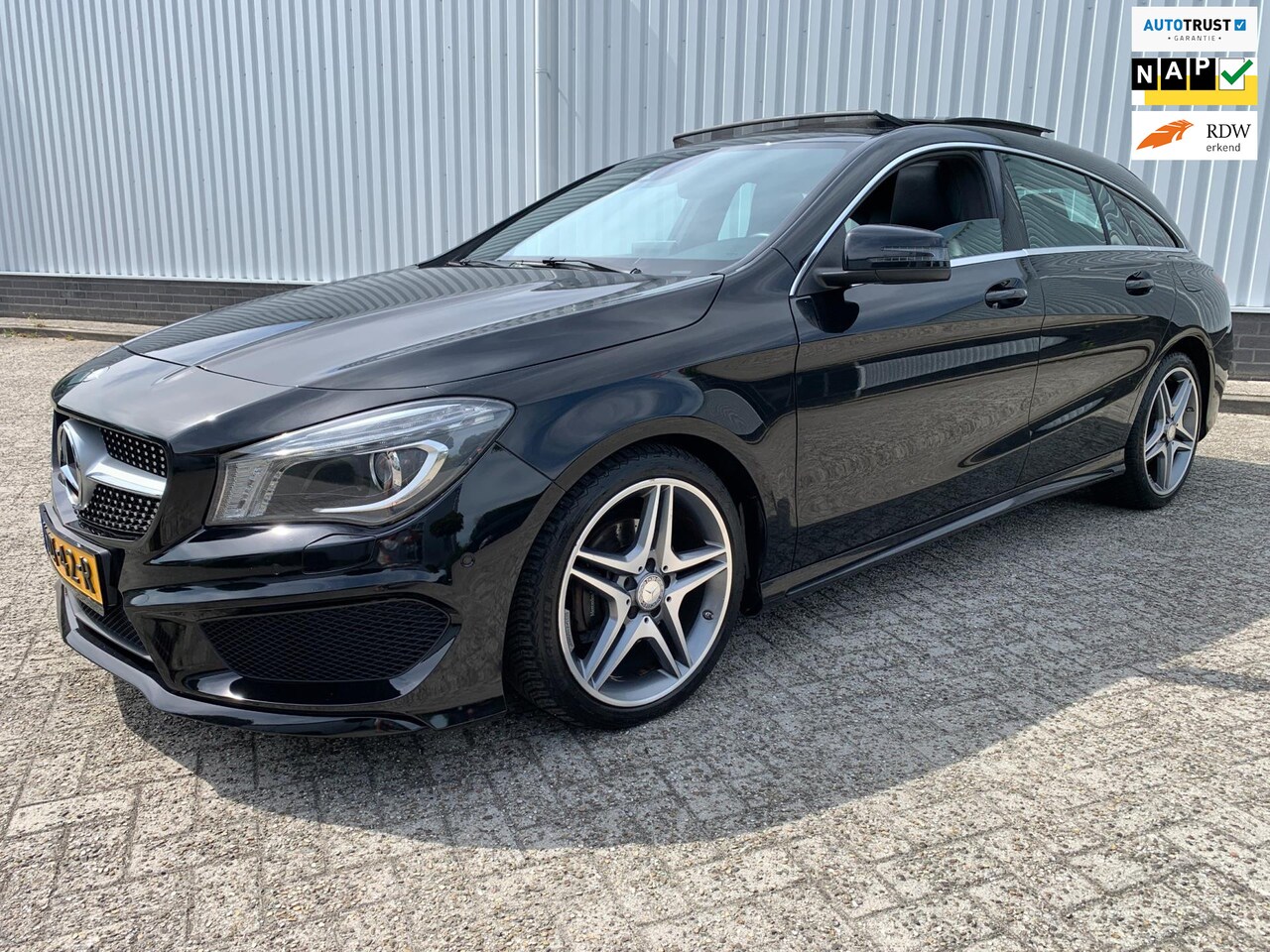 Mercedes-Benz CLA-klasse Shooting Brake - 180 Prestige ShootingBrake AMG uitv; AUTOMAAT BLACK - AutoWereld.nl