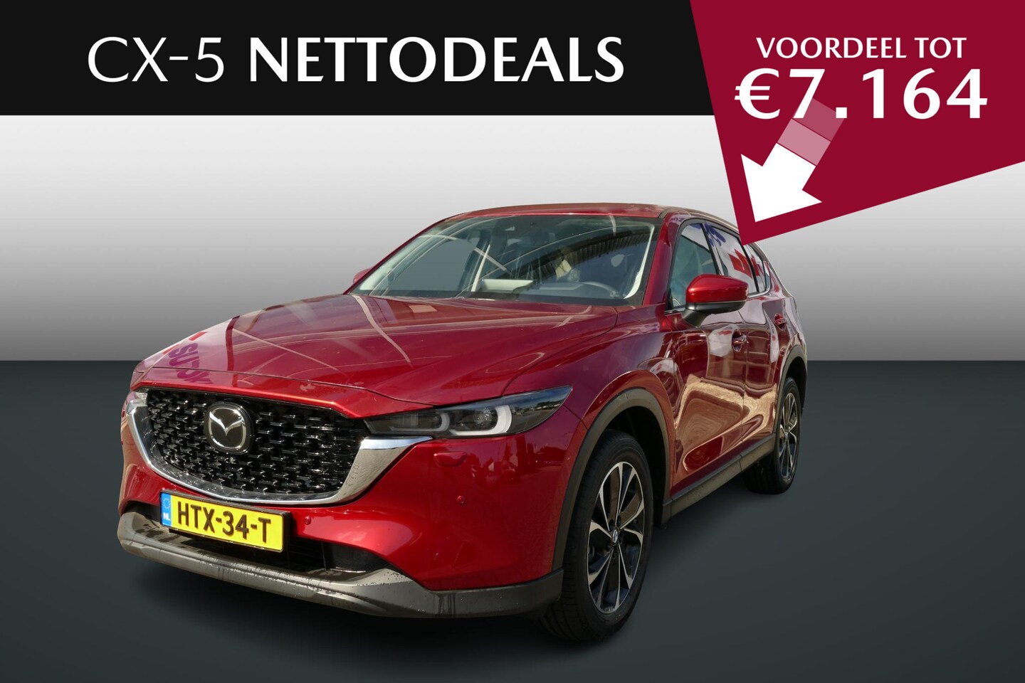Mazda CX-5 - 2.0 e-SkyActiv-G M Hybrid 165 Exclusive-Line | NETTO DEALS | TOT €7.164,- Voordeel | RIJKL - AutoWereld.nl