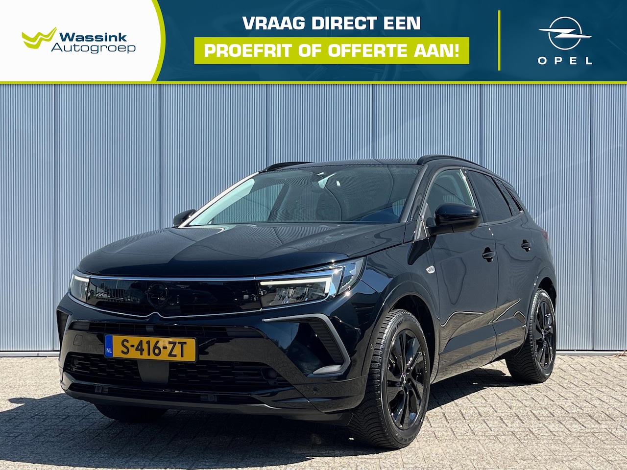 Opel Grandland - 1.2 Turbo 130pk Aut GS Line | Automaat | Sensoren Voor + Achter | Camera | Dual Climate Co - AutoWereld.nl