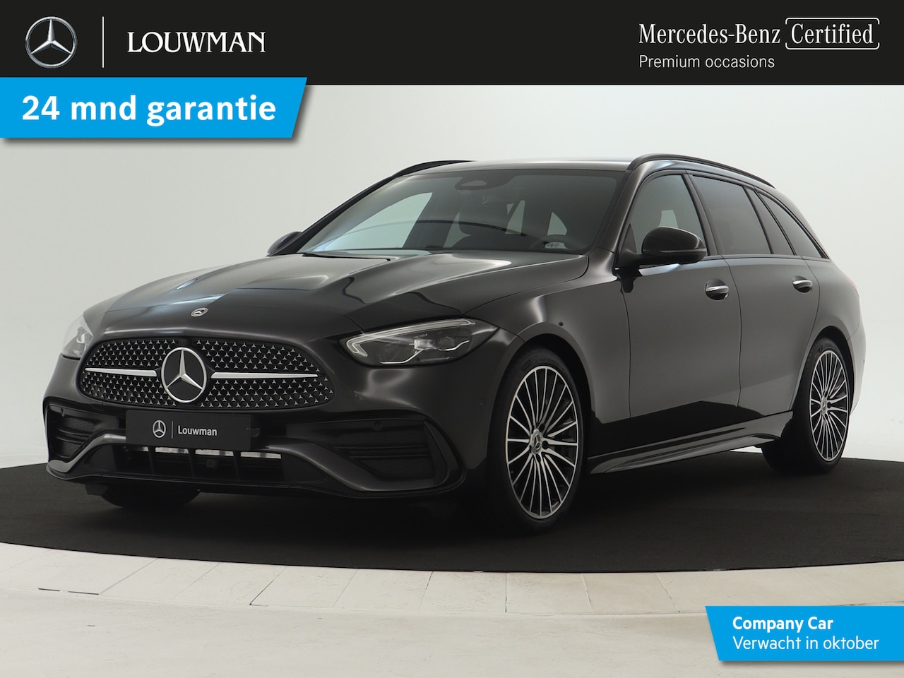 Mercedes-Benz C-klasse Estate - 180 Star Edition AMG Line | Nightpakket | Trekhaak | Parkeerpakket met achteruitrijcamera - AutoWereld.nl