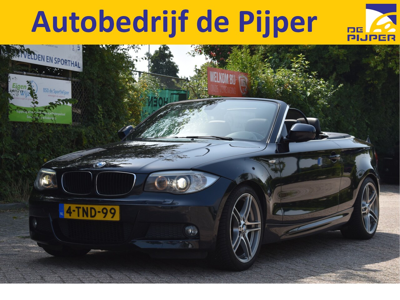 BMW 1-serie Cabrio - 118i M Sport Edition | NL-Auto | Onderh.historie | Stoelverwarming | Lederen sportstoelen - AutoWereld.nl