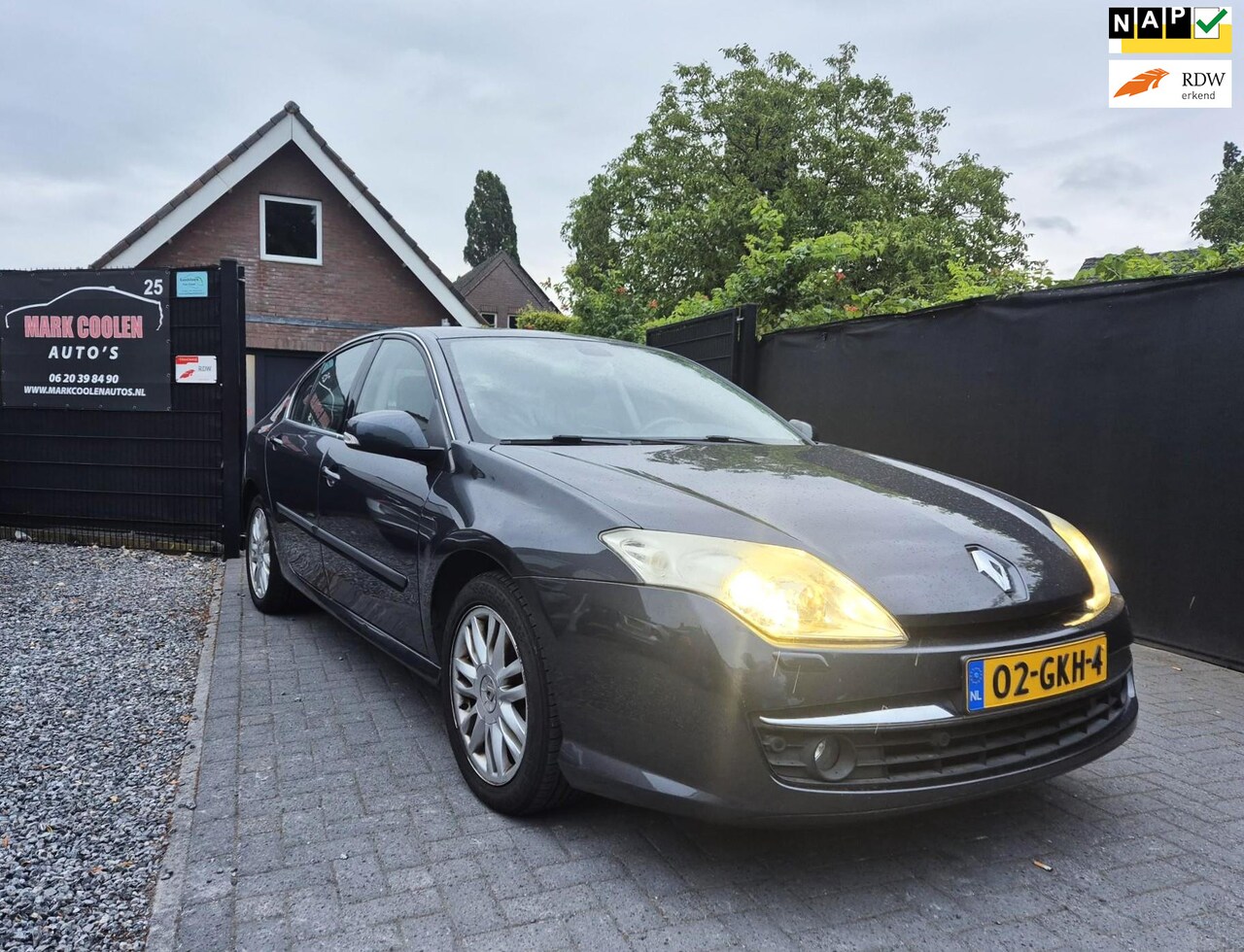 Renault Laguna - 2.0 16V T Initiale Automaat Navi Clima Cruise - AutoWereld.nl